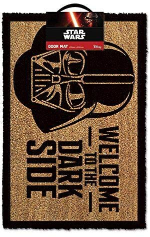 Official Brand Star Wars Welcome to The Darkside Door Mat