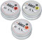 SMJ sport Kugellager Bearings | Set 8 Stück | Zur Auswahl ABEC-5 / ABEC-7 / ABEC-9 | Standard 608ZZ Typ | Ideal für Inliner, Skateboard, Scooter, Roller, Rollschuhe (ABEC-5)