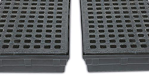 Gitterrost aus Kunststoff, 750 mm x 32 mm x 1170 mm, passend zu 60 Liter Auffangwannen