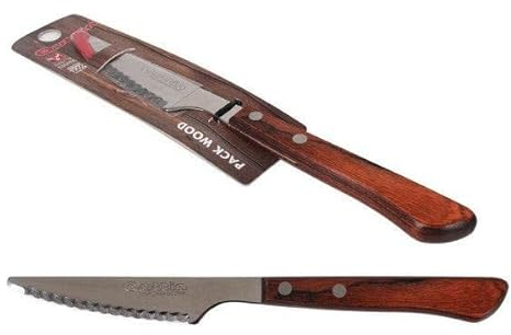 Quttin QT-728008V Cuchillo Chetero, 11 Cm, Packwood, Plastico