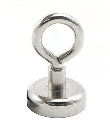 Angelmagnete, starke Neodym-Magnete, Seltenerdmagnete zum Entfernen von Rückholmagneten für Fluss, magnetische Erholung, Salvage Angeln, D-25 mm