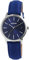 Raptor Sunny Damen-Uhr Leder Dornschließe analog Quarz RA10214 (blau silberfarbig)