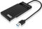 GINTOOYUN 2.5 Inch HDD/SSD Enclosure, USB 3.0, Black Plastic, Hard Drive Enclosure Adapter for Laptop/Desktop Computers