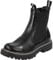 Palado Chelsea Boots Damen Dedej - bequeme Boots - leicht gefütterte Stiefel für Herbst & Winter - modische Stiefeletten Schwarz UK8 - EU41