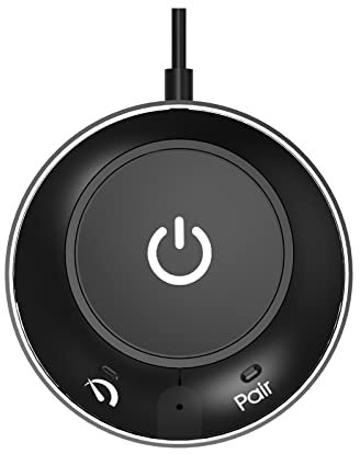 Rii Mouse Jiggler Bluetooth Nicht Nachweisbar, USB Maus Jiggler Simulator Mausbeweger mit EIN/AUS-Schalter und 2 Jiggler-Modi, Treiberfrei, No Plug and Play, Hält Computer/Laptop Wach, Schwarz