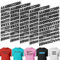 5 Sheets 830 Pieces Iron on Letters and Numbers for Clothing, 1 Inch Iron on Vinyl Letters with A-Z Heat Transfer Letters 0-9 Iron on Numbers PU Alphabet Stickers for T-Shirt Printing DIY Craft Black
