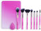 Makeup Revolution The Brush Edit Gift Set, 7 Brushes For Eyes, Highlighter & Face, 1 Sponge For Blending, 8 Products Included