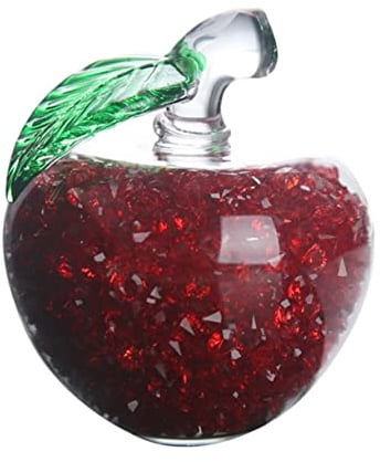 BESTonZON Exquisite Apple Shape Wine Decanter Plug Pewter Wine Sealing Stopper for Types of Winecarafe Sturdy Easy to Clean