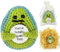 Meanju Positive Potato,Pocket Hug Avocado,Mini Lustige Kreative Strickwolle Avocado Puppe,Emotional Support Plüschtiere,Mutmacher Geschenk,Pocket Hug Geburtstagsgeschenk,Glücksbringer für Prüfungen