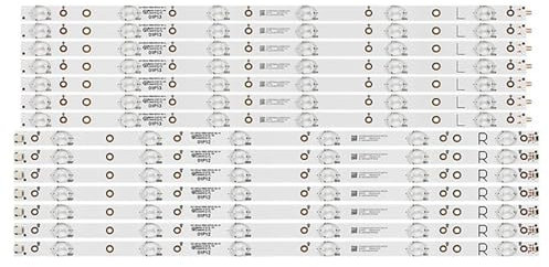 LOTOAK 28PCS(2TV) LED Backlight Strip Compatible With Philips 55 TV GJ-2K16-550-D712 55PUT6400 55PUH6400 55PUK6400/12 LB55037 V1_03 12 Lamps (Color : 1TV(14pcs))
