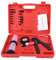 Ejoyous Brake Bleeding Tool, Brake Bleeder Kit Pressure Gauge Hand Vacuum Pump Tester with Adapters Brake Fluid Replacement Tool for Car Motorbike Truck