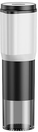 Irishom Elektrische und manuelle Kaffeemühle 2 in 1, 5 einstellbare Stufen mit Timing-Modus und automatischem Stopp-Modus, Kaffeemühle für Espresso, Schwerkraft, tragbar, kabellos