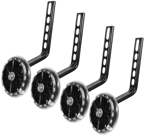 BESPORTBLE 2paare Hilfsräder Für Kinderfahrräder Verschleißfeste Training Räder Austauschbare Fahrradstützräder Langlebiges Und Sicheres Material Einfach Zu Montieren