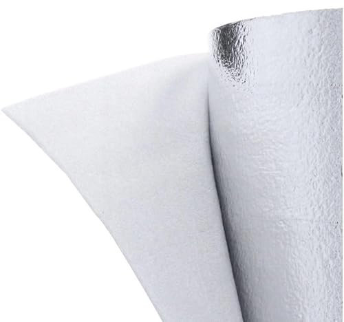 Heizkörper Reflexionsfolie 50 cm x 5 m, 3 mm Stärke - Isoliermatte Dämmung Isolierfolie Thermomatte Thermofolie Heizung Isolierung auch für Fußbodenheizung geeignet