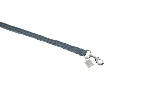 Eskadron Strick Führstrick Karabinerhaken Classic Sports Duralastic, Farbe:Steel Blue