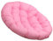 Milageto Coussin Fauteuil Suspendu, Coussin Épais pour Chaise Hamac, Coussins en Polyester PP Cotton, Confortable Jardin, Salon, Intérieur/Extérieur, Rose