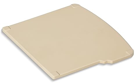 Enders® Pizzastein, für Enders® eUrban/eUrban Pro, Pizzastein für den Grill, Pizza Steinplatte, Pizzastein aus Keramik, Grillzubehör, Backstein, beige, B28,5 x T32,5 x H1,5 cm, #2086