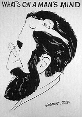 Close Up Sigmund Freud: What`s on a Man`s Mind | Plakat, Poster [59 x 84 cm]