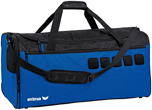 erima Sporttasche, New Royal/Schwarz, 49 x 25 x 24 cm, 49 Liter, 723579