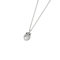DOOSTI Damen Collier mit Anhänger Eule 925 Silber rhodiniert