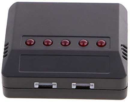 MagiDeal 5 en 1 3.7V Lipo Batterie Chargeur USB Adaptateur de Chargeur pour Syma X5C X5SW Drone