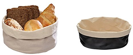 Pan Bolsa de algodón, umgekrempelt puede la altura se, personalizar redondo o Ovalado, Beige o beige/negro, varios tamaños disponibles, Sun, algodón, beige y negro, A6 - Ø 20 cm