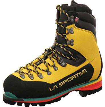 LA SPORTIVA Nepal Extreme Gelb-Schwarz - Primaloft Isolierter Vibram Hochtourenbergschuh, Größe EU 43 - Farbe Yellow