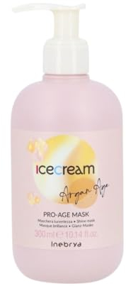 Inebrya Ice Cream Argan Age Pro Age Mask - Maschera Lucentezza 300ml