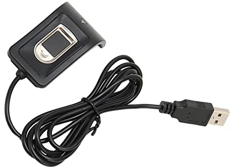 Annadue Fingerabdruckleser für Windows, USB Fingerabdruckscannersensor, Mehrfach Fingerabdruck Identifikationsleser, Automatische 360 Grad Kalibrierungserkennung.