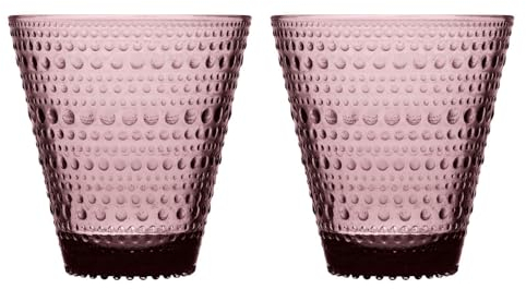 Iittala - Kastehelmi Becher 30 cl violett, 2er Set