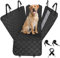 pettycare Dog Hammock for Car Back Seats, Durable Scratchproof Nonslip Waterproof with Mesh Window And Storage Pocket, with Universal Size Fits for Cars/Trucks/SUV