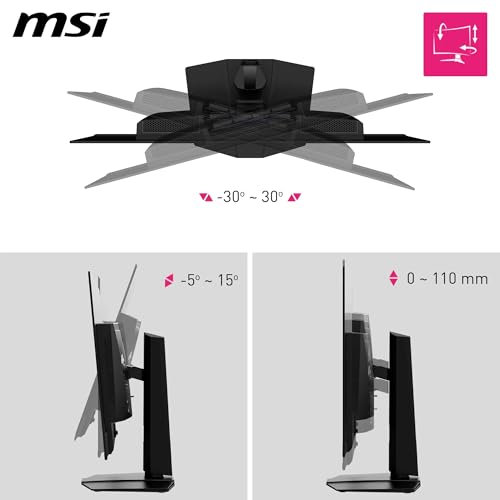 MSI MPG 322URX QD-OLED 31,5 4K UHD Gaming Monitor - Pannello Quantum Dot OLED 3840 x 2160, 240Hz / 0,03ms, 99% DCI-P3, ΔE≤2, DisplayHDR True Black 400, KVM, RGB - DP 2.1a, HDMI 2.1, USB Type-C