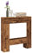 GCHDHAPB Kaminumrandung Altholz 81x18x82cm Holzwerkstoff Haus & Garten Kamin & Holzofen Zubehör