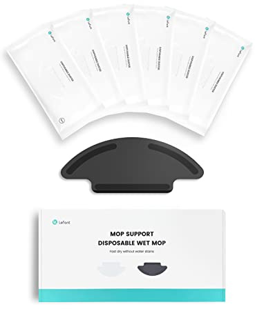 Lefant Robot Vacuum Cleaner Disposable Wipes Replacement Parts & 1 Wiper Tray