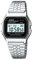 Casio Unisex Digital mit Edelstahl Armbanduhr A159WA 1D