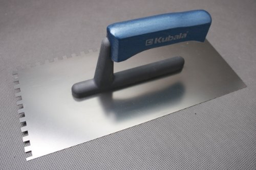 Truelle dentée - Spatule crantée - Platoir denté - 6x6mm - Modèle LIGHT