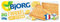 BJORG - Biscuits Fourrés Citron Bio - Au Blé Complet et Sucres Non-Raffinés - Sans Huile de Palme - Source de Fibres - 225 g