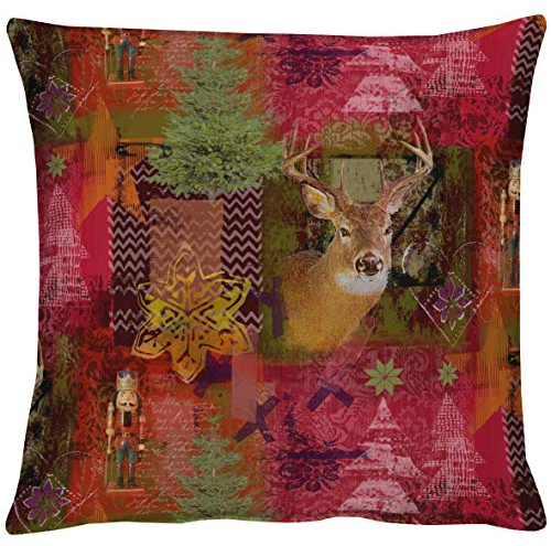 APELT 5159 _49x49_Fb. 30 Kissenhülle, Baumwolle, rot, 49 x 49 x 0.5 cm