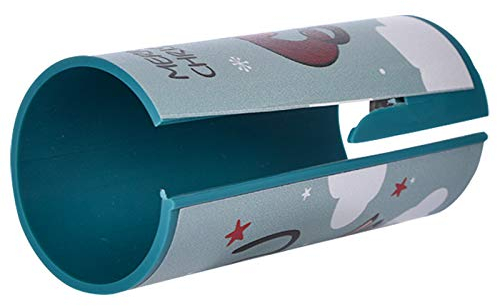 FYBlossom Papierschneider Packpapier Schneidewerkzeug,Geschenkpapier Cutter Schiebe Packpapier Werkzeug,Roll Wrap Paper Mini-Schneider für Thanksgiving Weihnachten Wandaufkleber Dekorationen (Grün)