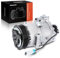 Frankberg Compressore dell'aria condizionata con frizione Diesel Compatibile con Astra J P10 Astra J Caravan P10 Meriva B MPV S10 Meriva B Van S10 Replace# 13395693, compreso l'olio preconfezionato