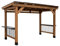 Backyard Discovery Saxony BBQ Gazebo | Outdoor Shelter, Wooden Canopy, For Garden & Patio, For Barbecue & Grill Party, Hard Top Steel Roof, 100% Cedar Wood | 2.3 x 1.6m (7.8ft x 5.3ft)