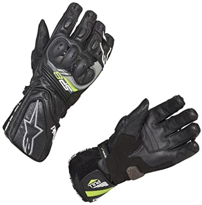 Kawasaki Alpinestars Lucca Leder Handschuhe Gr.2XL