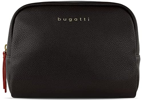 bugatti Ella Kulturbeutel, Kosmetiktasche, Toiletry Bag, Waschtasche, Waschbeutel, Toilettentasche in braun