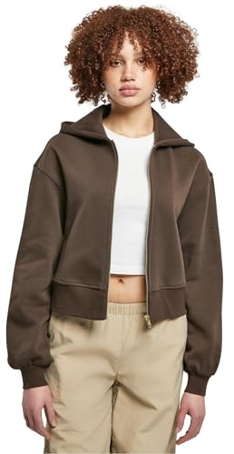 Urban Classics Damen Ladies Short Oversized Zip Jacket