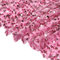sourcing map Pailletten Stoff Meterware 120cm x 455cm Sparkly Stoff glitzernder Stoff Pailletten-Stoff Flanell mit 5mm Runde Pailletten, Rosa