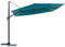 Hespéride - Parasol déporté Melhia bleu canard 3x3m