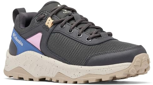 Columbia Trailstorm Ascend Waterproof, wasserdichte Trekking- und Wanderschuhe mit niedrigem Bund, Shark/Cosmos,