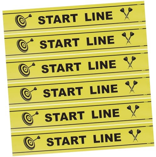 Anneome Spielzubehör Bodenmarkierung Für Dartscheibe Strapazierfähiger Dartteppich Präzise Markierung Für Genaues Werfen Für Dartspieler Und Partyspiele