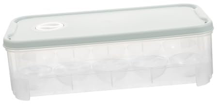 MUSISALY Contenitore Portatile per Uova Scatola per Conservare 10 Uova in Organizer per Frigorifero e Picnic