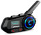 Camxon Motorcycle Bluetooth Headsets, 8 Riders Up to 4000m ，Motorcycle Helmet Headset 5.3， with Share Music,OLED display, Noise Cancellation, Waterproof